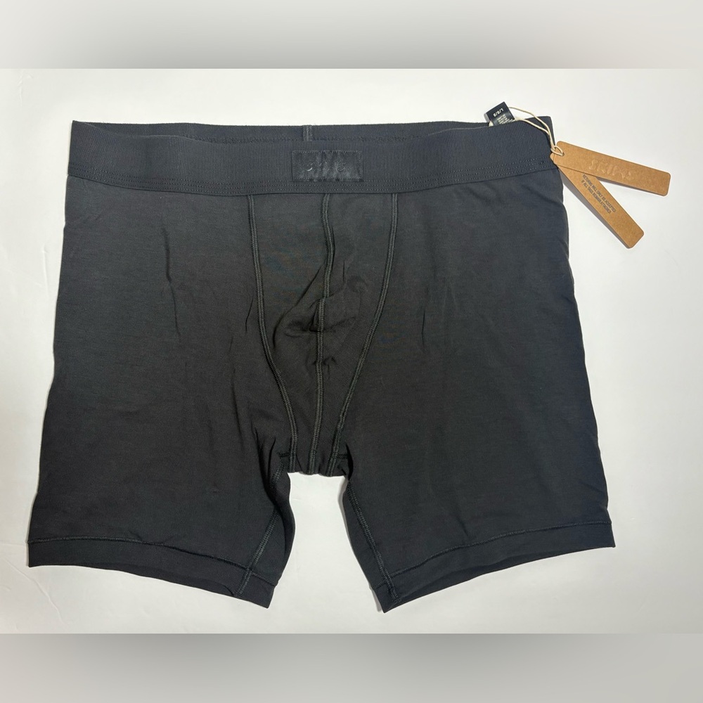 Skims NWT Men's Black Boxer Briefs-5"‎ Inseam